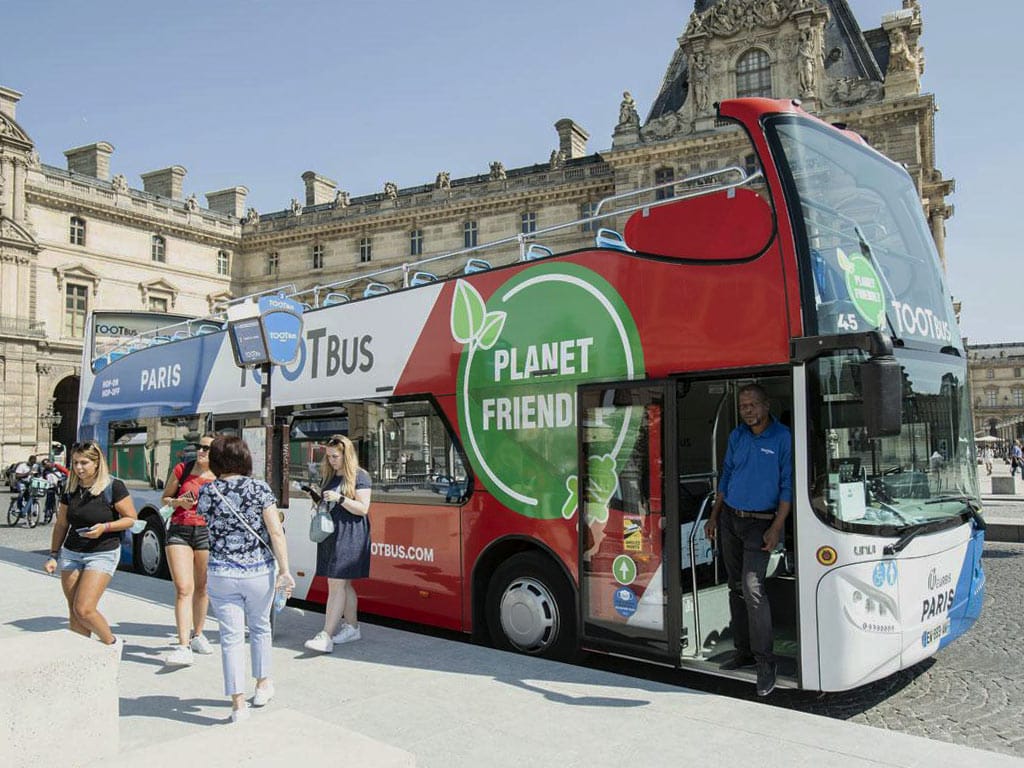 tootbus paris hop-on hop-off bus tour • Paris Tickets