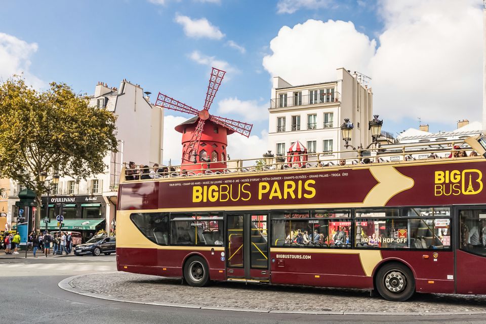 bigbus paris hop on hop off bus tours • Paris Tickets
