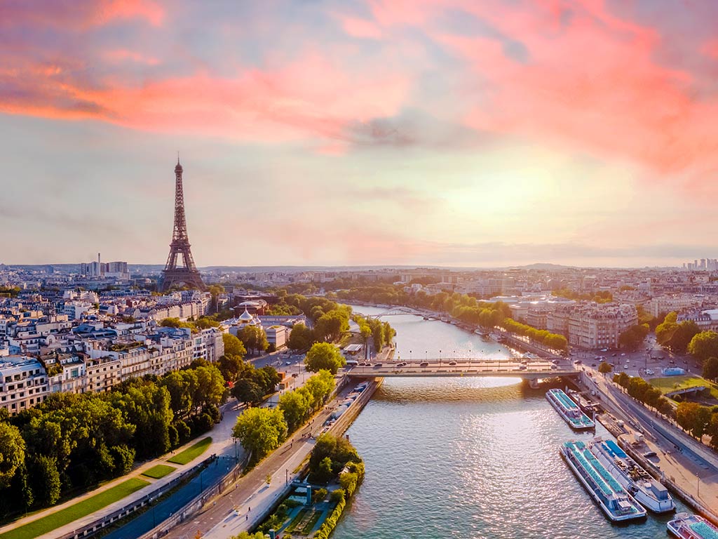 paris seine scenic river cruise eiffel tower • Paris Tickets